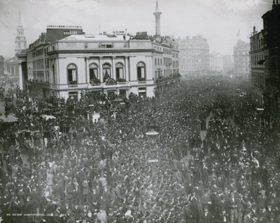 Luftaufnahme der Reformdemonstration von English Photographer